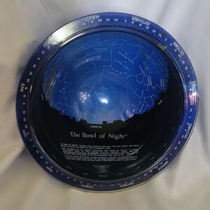 Rare Vintage Farquhar Bowl Of Night Globe